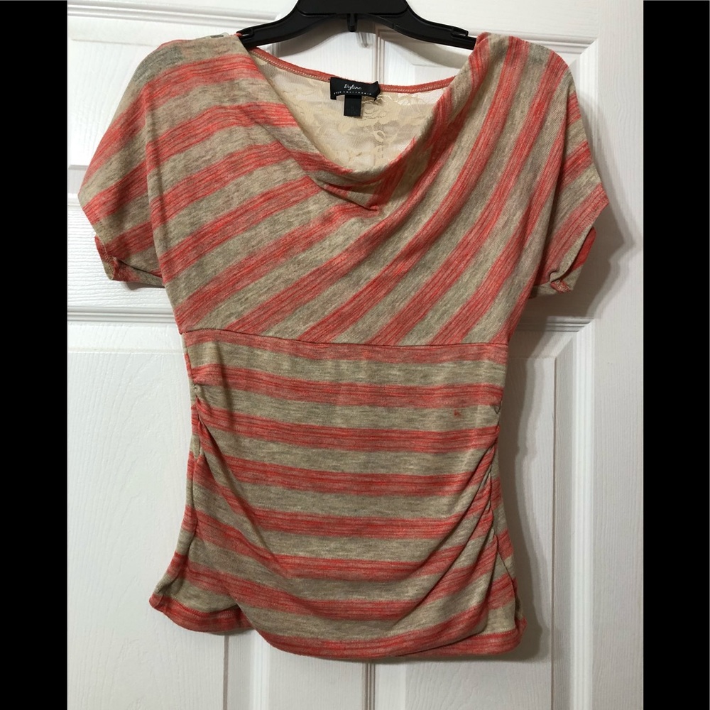 Byer California striped blouse